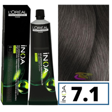 LOREAL INOA ammóniamentes hajfesték 7.1 hajfesték, színező