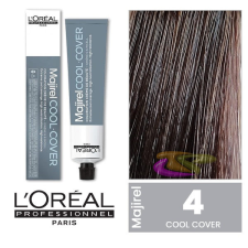  Loreal Majirel hajfesték 60 ml, 4 Cool Cover hajfesték, színező