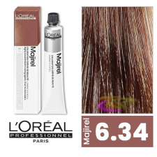LOREAL Majirel hajfesték 6.34 hajfesték, színező