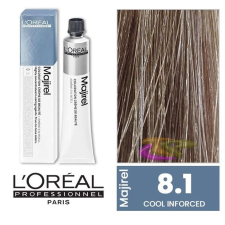 LOREAL Majirel hajfesték 8.1 Cool Inforced hajfesték, színező