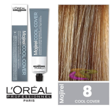 Loreal Professionel Loreal Majirel hajfesték 8 Cool Cover hajfesték, színező