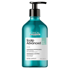 LOREAL Scalp Advanced sampon zsíros hajra, 500 ml sampon