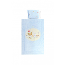 Lorelli 3 részes ágynemű garnitúra - Bear Party Blue babaágynemű, babapléd