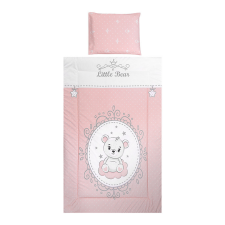  Lorelli 3 részes ágynemű garnitúra - Little Bear Pink babaágynemű, babapléd