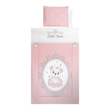  Lorelli 4 részes ágynemű garnitúra - Little Bear Pink babaágynemű, babapléd