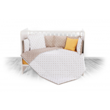  Lorelli 5 részes ágynemű garnitúra - Crowns Latte babaágynemű, babapléd