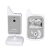 Lorelli Baby Care videós digitális bébiőr - Grey / Szürke