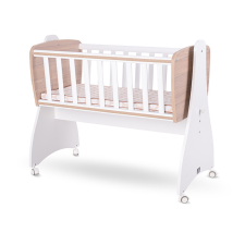 Lorelli First Dreams ringatható bölcső 105x55 - White / Amber New kiságy, babaágy