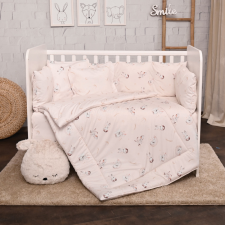 Lorelli Lilly ágynemű garnitúra 60x120 - Beige Bunnies babaágynemű, babapléd