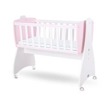 Lorelli Lorelli First Dreams ringatható bölcső 105x55 - White / Orchid Pink New kiságy, babaágy