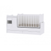 Lorelli MiniMax kombi ágy 72x190 - White / Fehér
