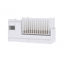 Lorelli MiniMax kombi ágy 72x190 - White / Fehér kiságy, babaágy