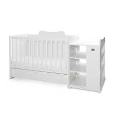 Lorelli Multi kombi ágy 190x72 - White kiságy, babaágy