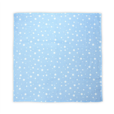 Lorelli Muszlin takaró 80x80 cm - Aquatic With Stars babaágynemű, babapléd