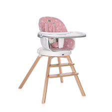 Lorelli Napoli forgatható etetőszék - Pink bears etetőszék