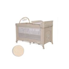  Lorelli Noemi 2 Plus multifunkciós utazóágy - Fog Beige Star utazóágy