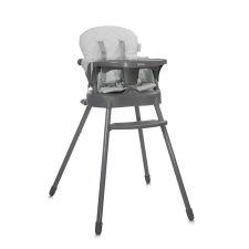 Lorelli Siesta 3 az 1-ben fix etetőszék - Grey Leather etetőszék