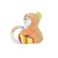 Lorelli Toys Plüss gyűrűs játék - Maci csörgő
