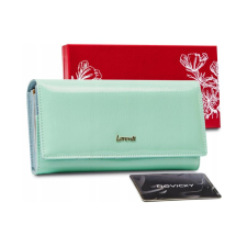  Lorenti Női Bőr Pénztárca -72401-SH-1432 MINT- Menta Zöld- pénztárca