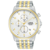 Lorus Lorus férfi kronográf karóra, két tónusú acél, 43 mm, WR100