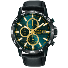Lorus RM319GX9 classic chronograph 43mm 10ATM, karóra