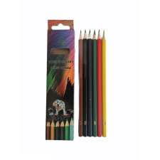 LOS Színes ceruza készlet - 6 színű színes ceruza