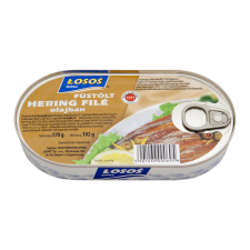 Losos füstölt heringfilé olajban 170 g reform élelmiszer
