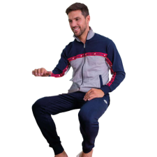Lotto LA1064 férfi tréningruha, kék/szürke, 2XL INTL férfi edzőruha