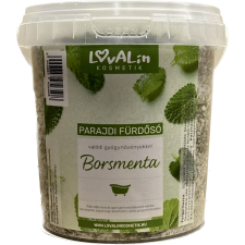  Lovalin parajdi fürdősó valódi gyógynövénnyel borsmentával 1000 g tusfürdők