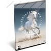  Lovas/Horse A4 kockás füzet