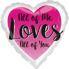 Love Fólia lufi 43 cm party kellék