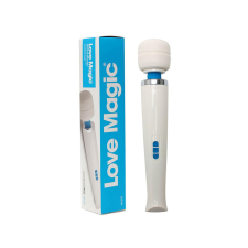 Love Magic Wand - akkus, masszírozó vibrátor (fehér) vibrátorok