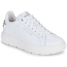 Love moschino Rövid szárú edzőcipők LOVE CHAIN-STRAP SNEAKER Fehér 40