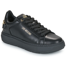 Love moschino Rövid szárú edzőcipők LOVE CHAIN-STRAP SNEAKER Fekete 37