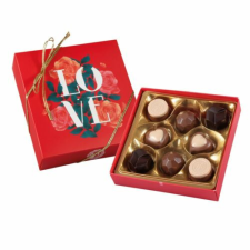 Love Praliné Válogatás Piros Díszdobozban 96g csokoládé és édesség