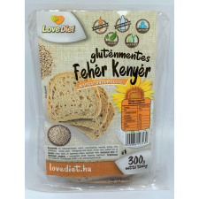  Lovediet gluténmentes fehér kenyér napraforgómaggal 300 g pékárú