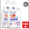 Lovela Baby folyékony mosószer színes ruhákhoz, 2×4,5 l (100 mosás) (15999109522051)