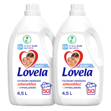 Lovela Baby Hipoallergén folyékony Mosószer színes ruhákhoz 2x4,5L - 100 mosás tisztító- és takarítószer, higiénia