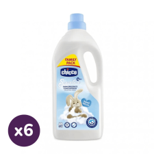Lovela Chicco Sensitive lágyító öblítő koncentrátum, púder illat (6x1,5 l) tisztító- és takarítószer, higiénia