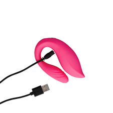  Loveline - akkus, rádiós párvibrátor (pink) vibrátorok