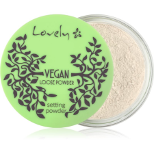 Lovely Vegan Loose Powder transparens púder smink alapozó