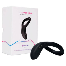Lovense Lovense Diamo -  okos, akkus vibrációs péniszgyűrű (fekete) péniszgyűrű