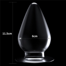 Lovetoy 4.5'' Flawless Clear Anal Plug anál