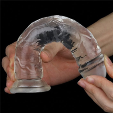 Lovetoy 7.0'' Flawless Clear Dildo műpénisz, dildó
