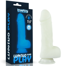Lovetoy 7.5'' Lumino Play Silicone Dildo műpénisz, dildó