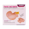 Lovetoy Fuck Me Bare Perfect Pussy&Ass - vízálló, élethű vagina és popsi maszturbátor (testszínű)