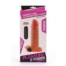 Lovetoy Pleasure X-Tender Vibrating Penis Sleeve 2 péniszköpeny