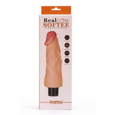 Lovetoy REAL SOFTEE Vibrating Dildo  1 műpénisz, dildó