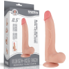 LoveToy SlidingSkin 8.5'' Sliding Skin Dual Layer Dong Flesh I