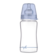 Lovi Diamond Glass Cumisüveg 250 ml Baby Shower fiú cumisüveg